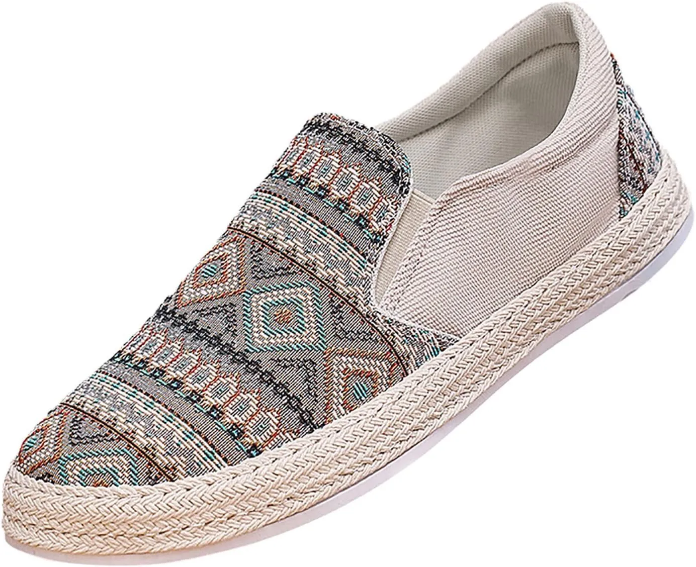 2022 Men's New Spring and Autumn Fisherman's Shoes Canvas Thick Soled Slip On Shoes Size 14 Casual Men Shoe Men's Sandals Men