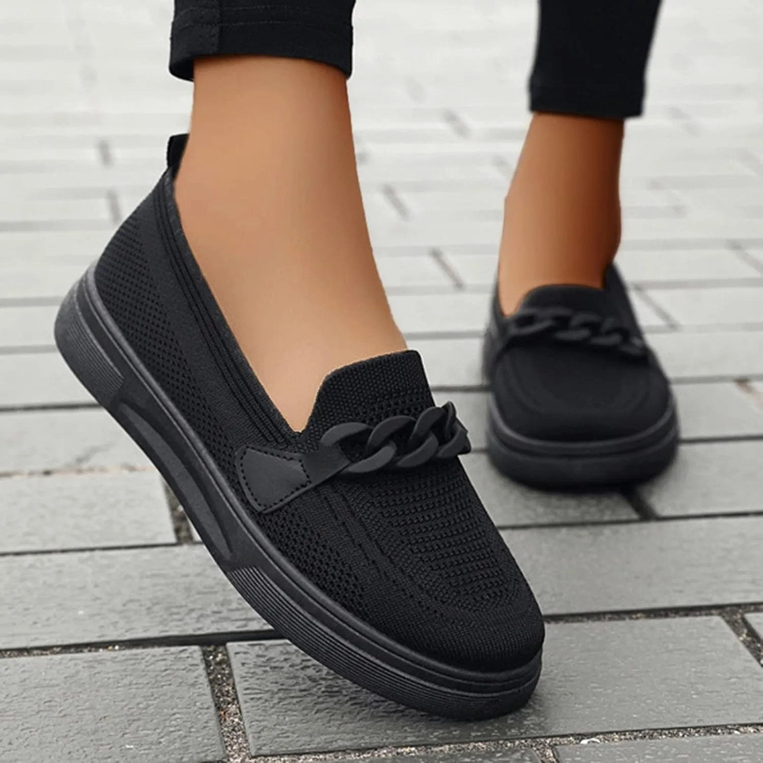 2024 New Orthopedic Womens Breathable Slip on Arch Support Non-Slip Shoes, Orthopedic Shoes for Women