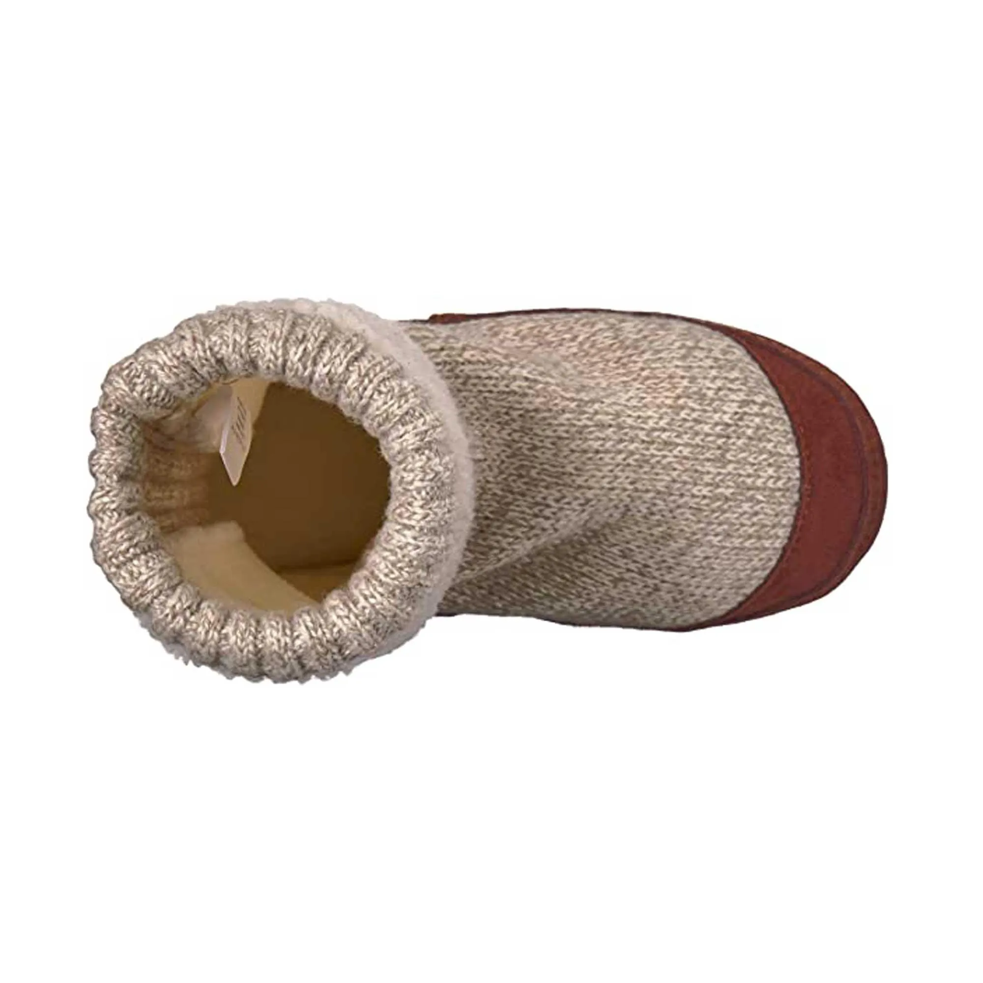 Acorn Kid's Slouch Boot Slippers - Comfort Buff Popcorn, K8/9 | A18703ACC8-9