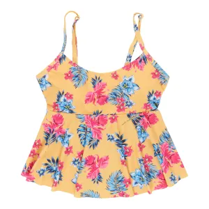ACX Active Women's Gold and Fuchsia Tankini Top