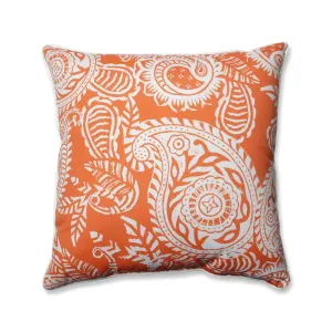 Addie Terra Cotta 25-Inch Floor Pillow