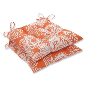 Addie Terra Cotta Tufted Seat Cushions