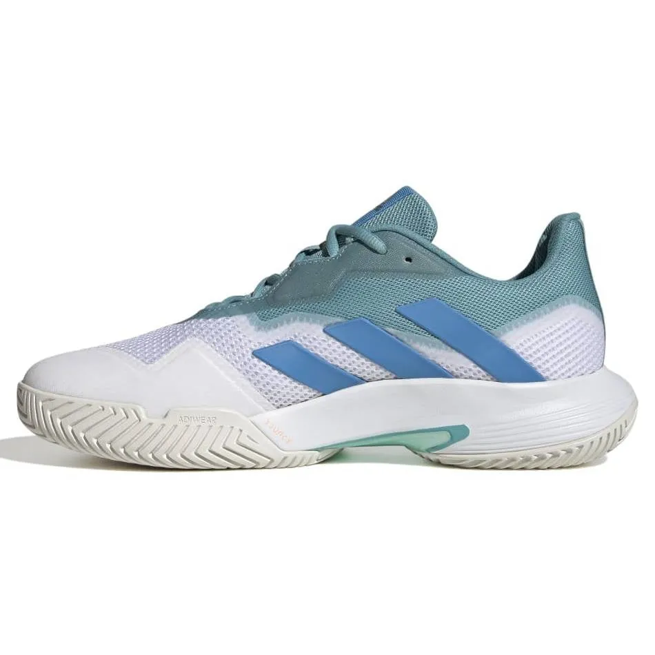 adidas Court Jam Control Men's Tennis Shoe (Min Ton/Pulse Blue/White)