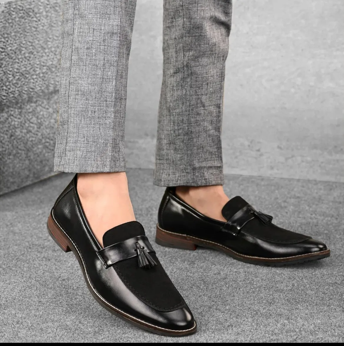 Alberto Fermani Leather Loafers Shoes For Men