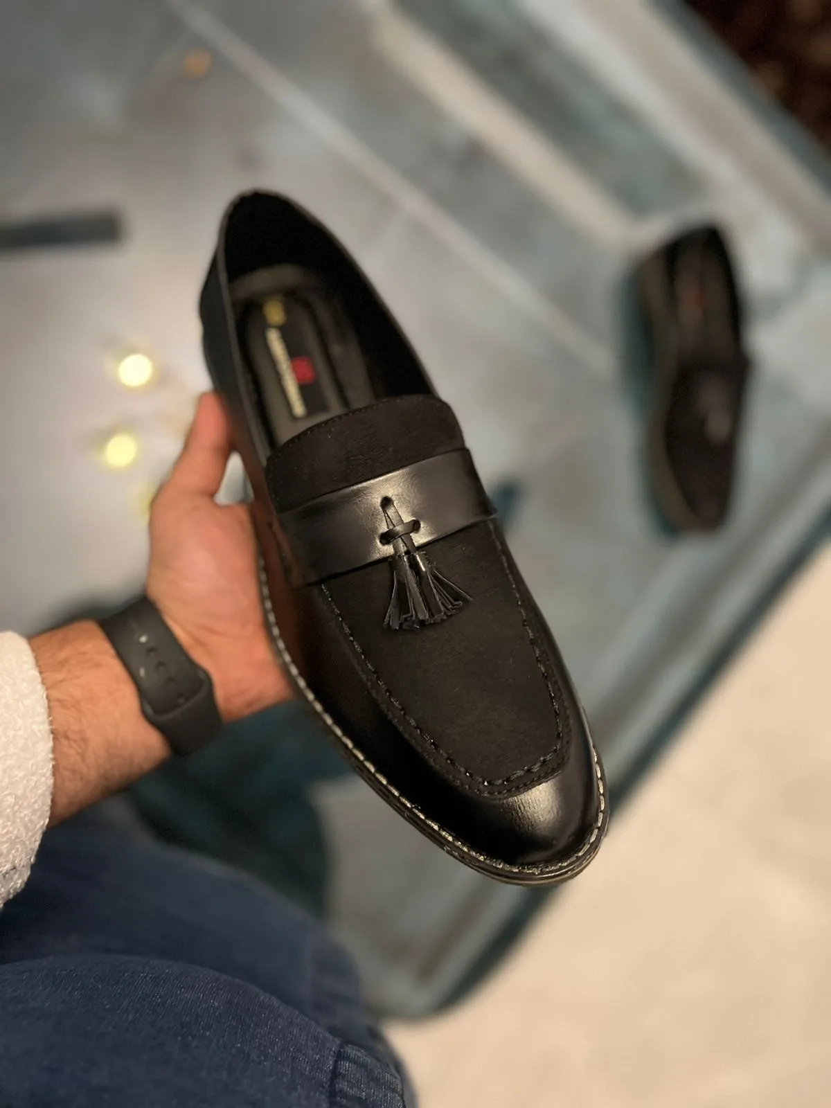 Alberto Fermani Leather Loafers Shoes For Men