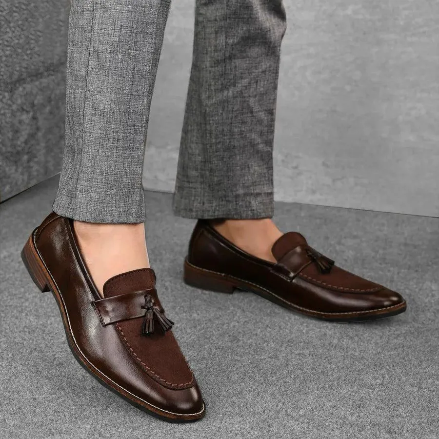 Alberto Fermani Leather Loafers Shoes For Men