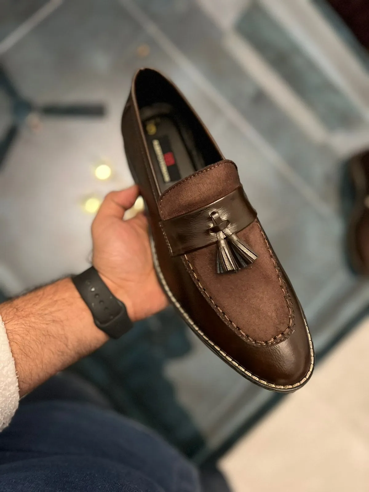 Alberto Fermani Leather Loafers Shoes For Men