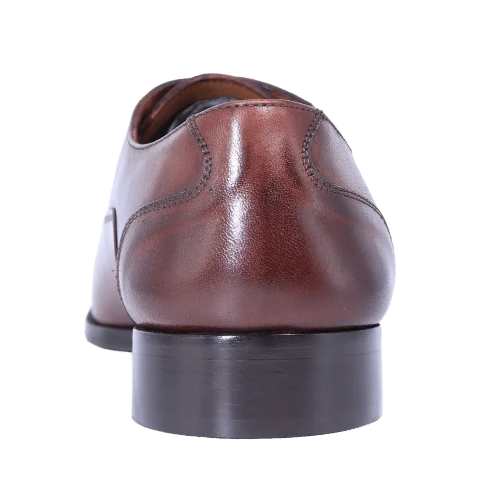 Aliverti Formal Oxford Shoes in Brown