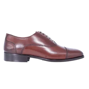 Aliverti Formal Oxford Shoes in Brown
