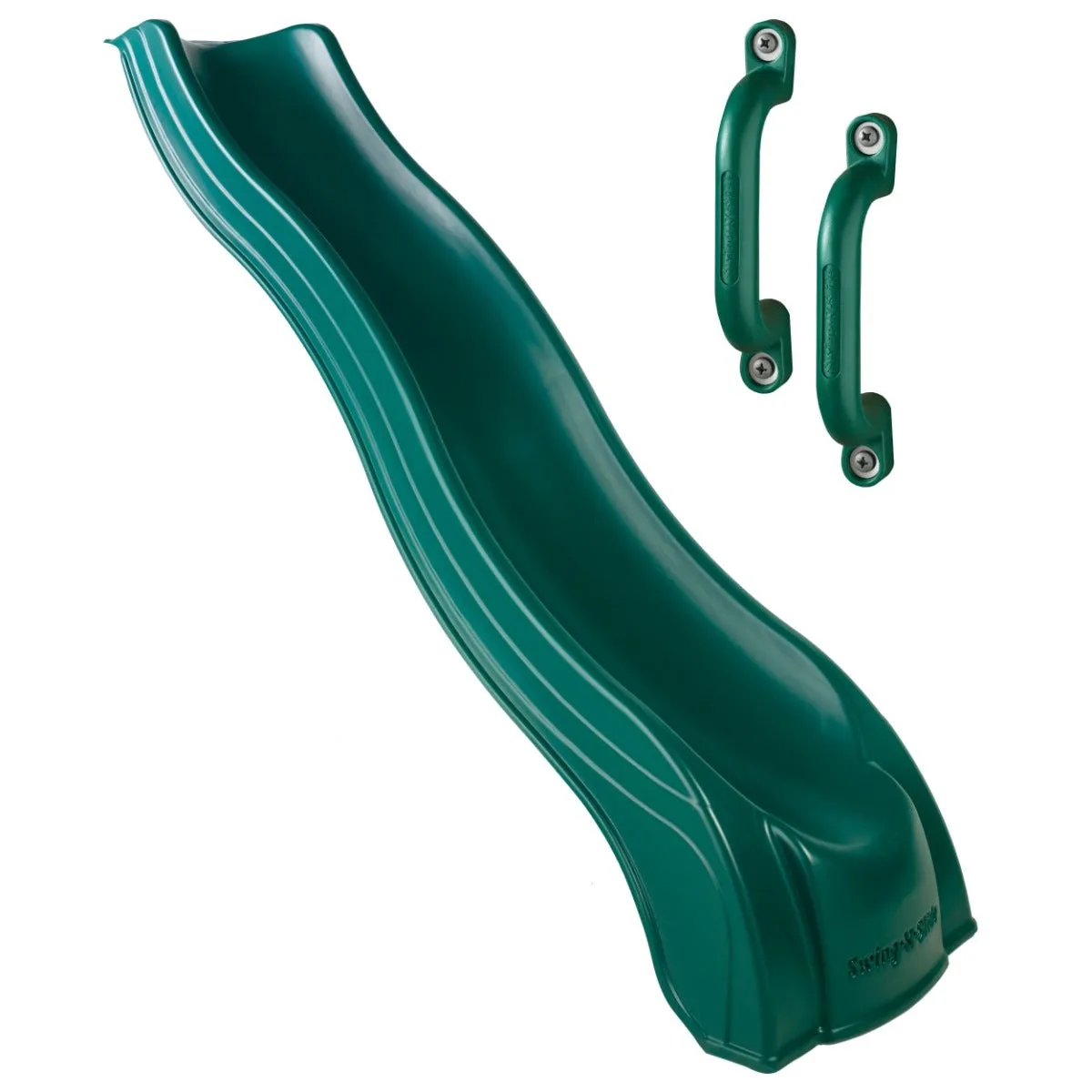 Alpine Wave Slide with Safety Handles by Swing N Slide