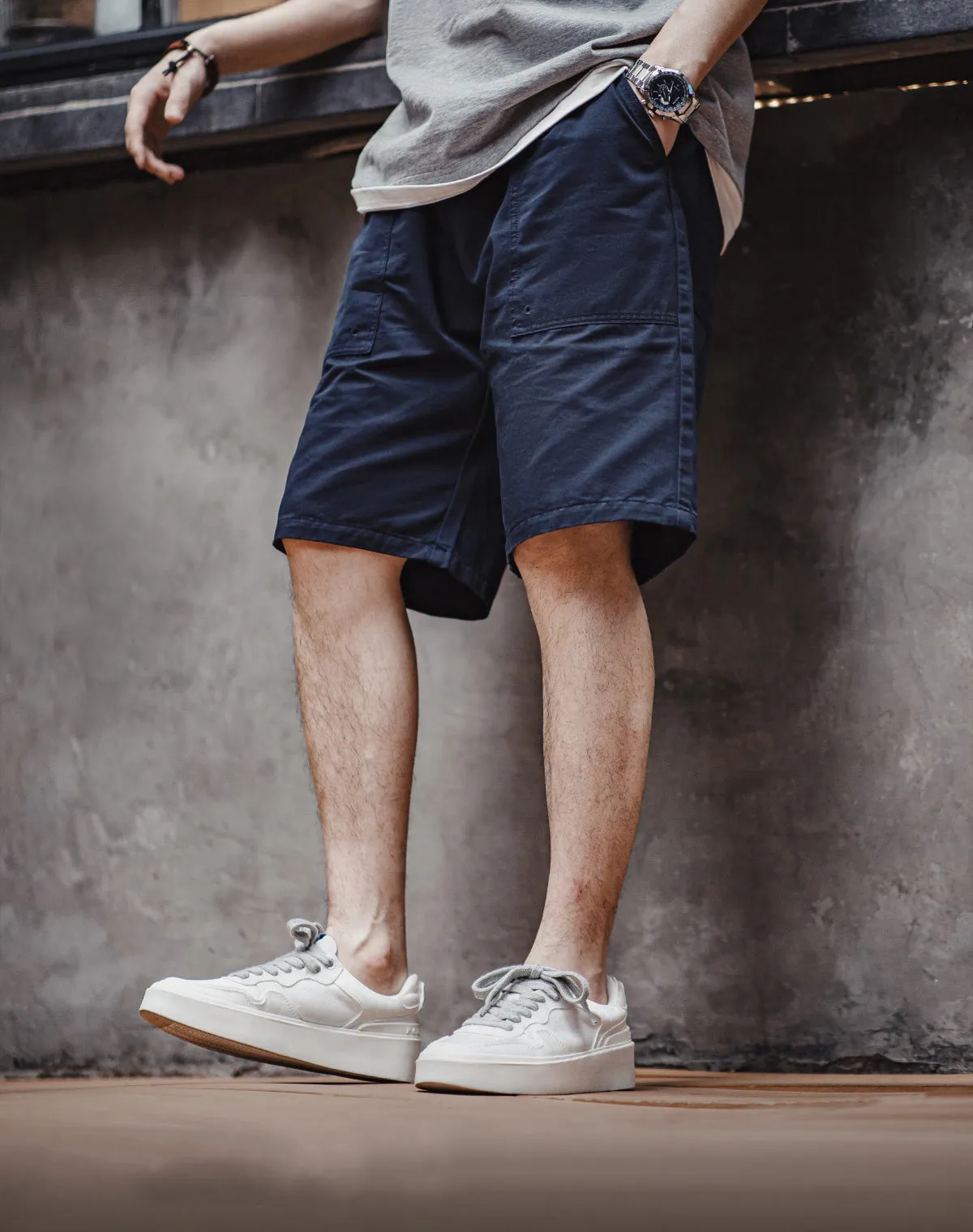 American Retro Height-Enhancing Breathable Silk Men's Casual Shoes