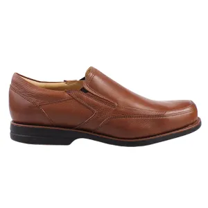 Anatomic Gel Men's Extra Wide Fit Slip On Shoes - Mina - Tan