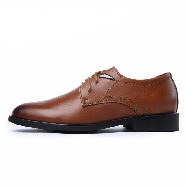 Angelo Ricci™ High Quality Genuine Leather Dress Shoes