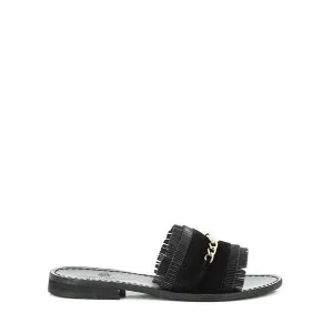 Antichi Romani 839 Nero Black Slides