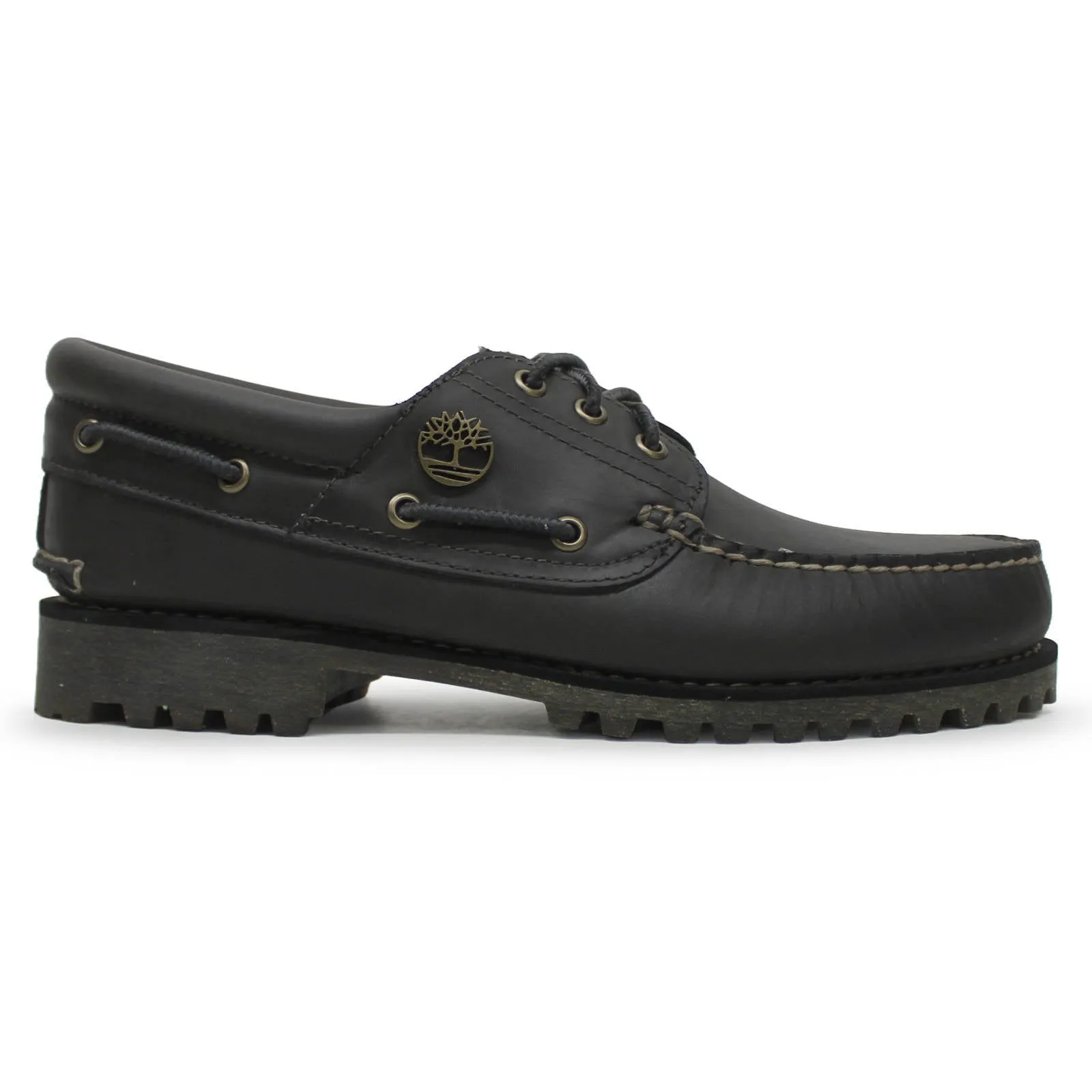 Authentic Boat Full Grain Leather Men's Boat Shoes