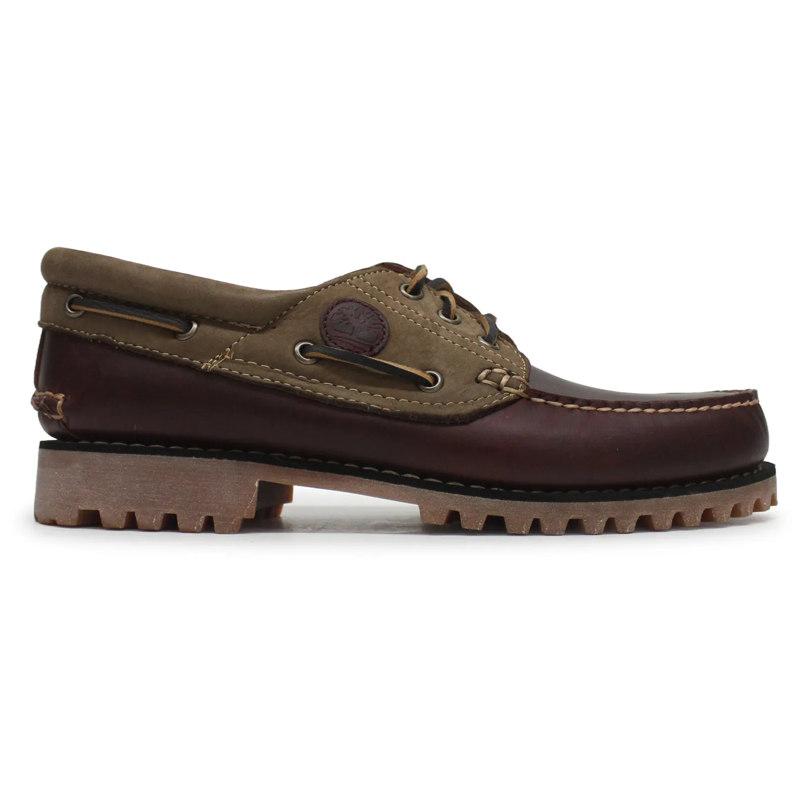 Authentic Boat Full Grain Leather Men's Boat Shoes