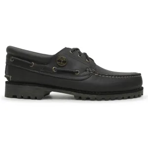 Authentic Boat Full Grain Leather Men's Boat Shoes