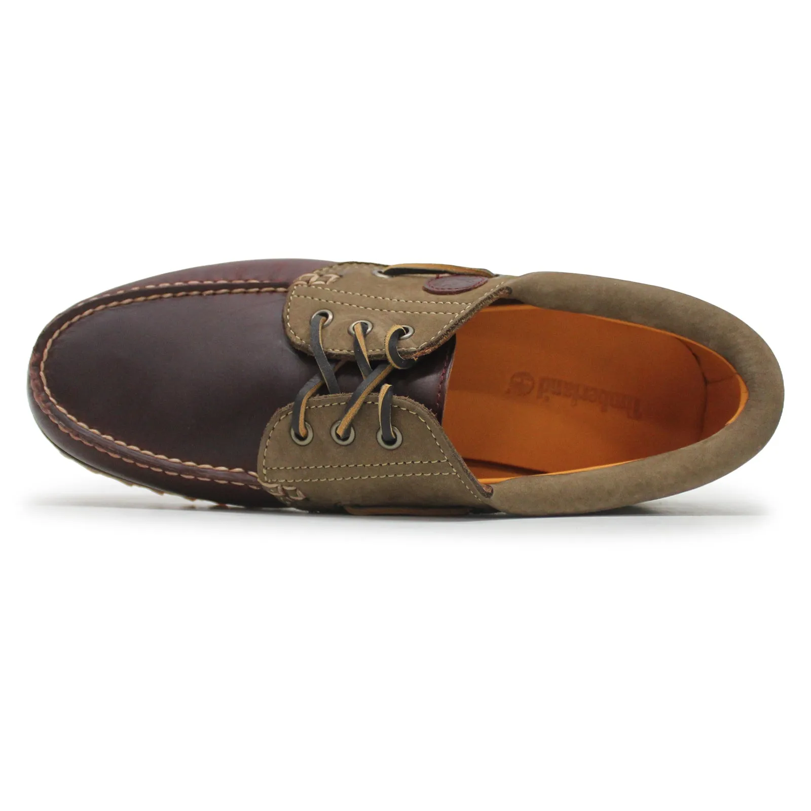 Authentic Boat Full Grain Leather Men's Boat Shoes