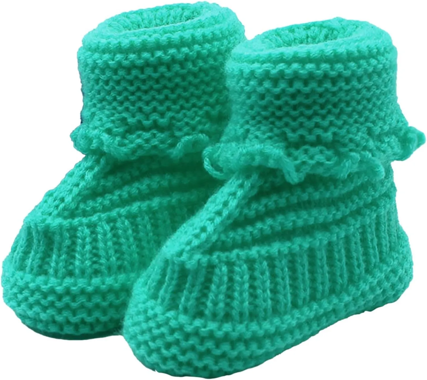 Baby Booties Newborn First Walkers Cozy Shoes Warm Knit Soft Booties for Toddler Infant Boy Girl Non Slip Crib Shoes