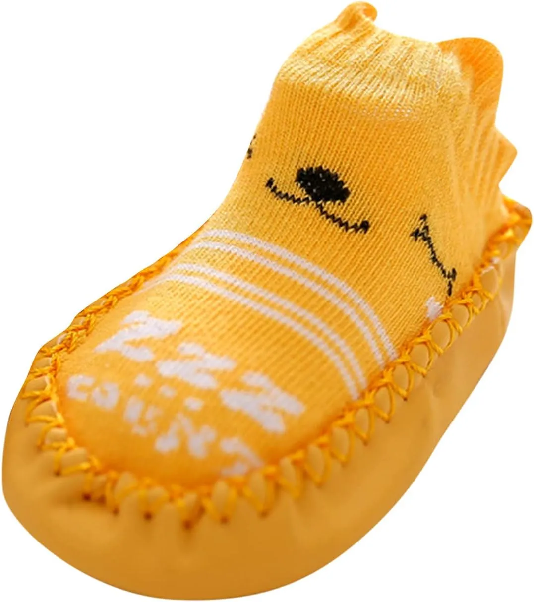 Baby Girl Shoes, 0-24 Months Newborn Baby Boys Girls Cartoon Sock Shoes Non-Slip First Walkers Shoes Black Boots