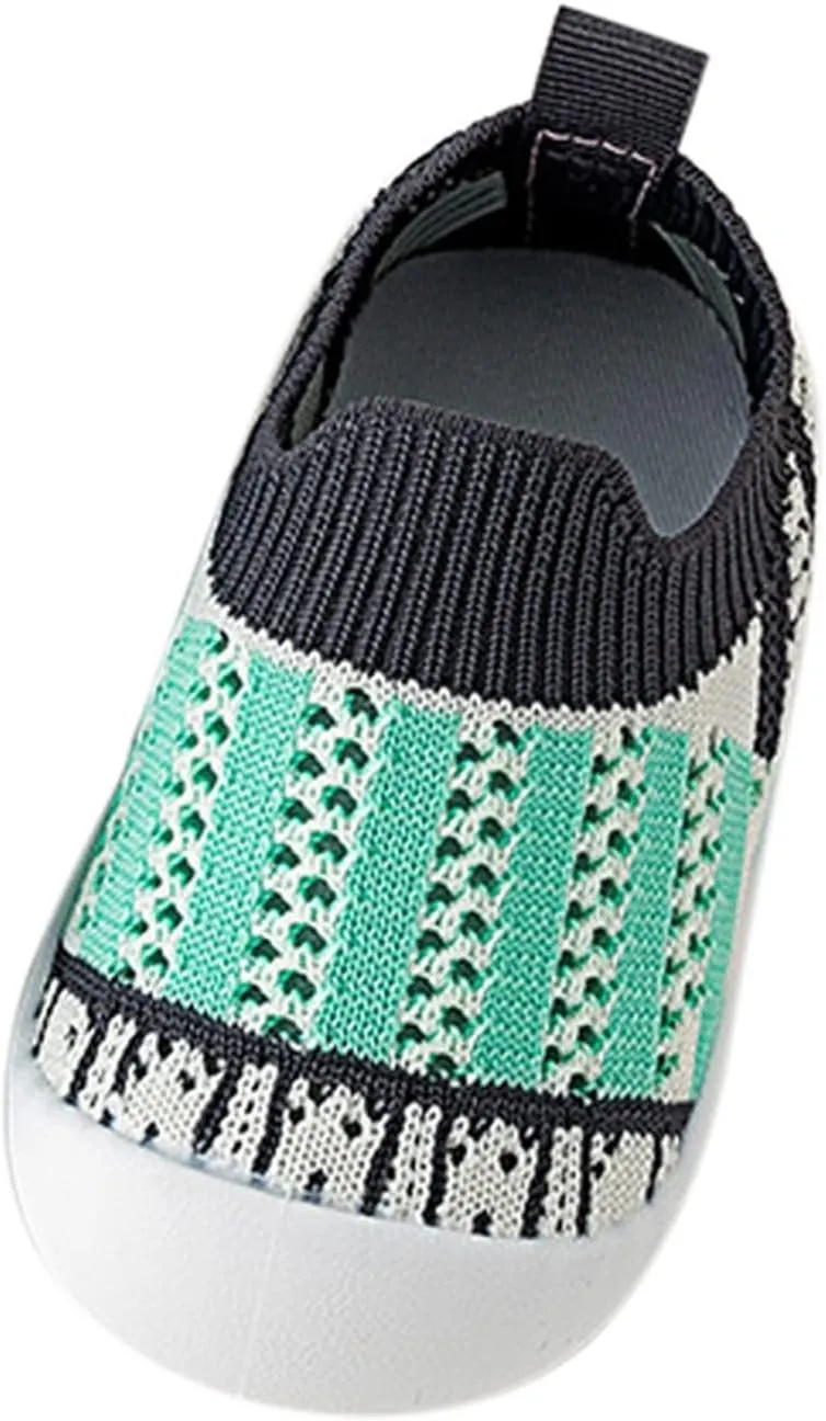 Baby Sock Shoes Infant Toddler Shoes Mesh Slip On Socks Shoes Non Slip Wear Out Toddler Floor Shoes White Shoes B