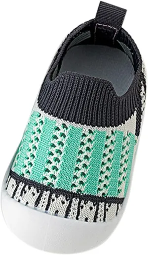 Baby Sock Shoes Infant Toddler Shoes Mesh Slip On Socks Shoes Non Slip Wear Out Toddler Floor Shoes White Shoes B
