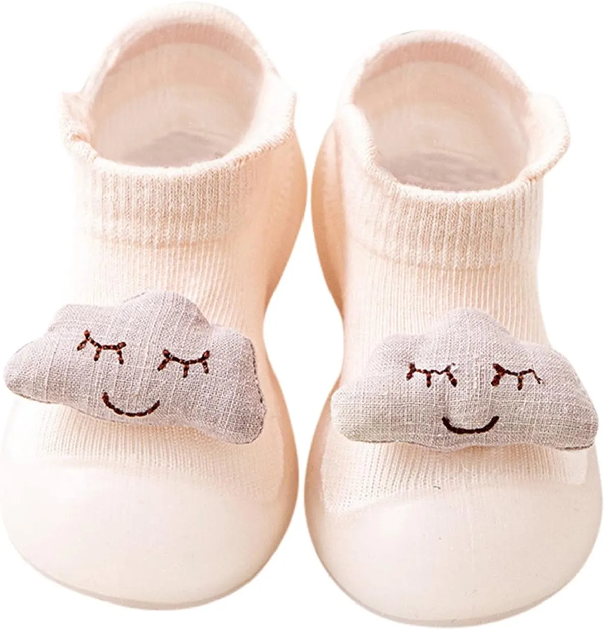 Baby Sock Shoes,Newborn Boys Girls Shoes Cute Cartoon Animals Soles First Walkers Antislip Shoes Prewalker Baby Boots