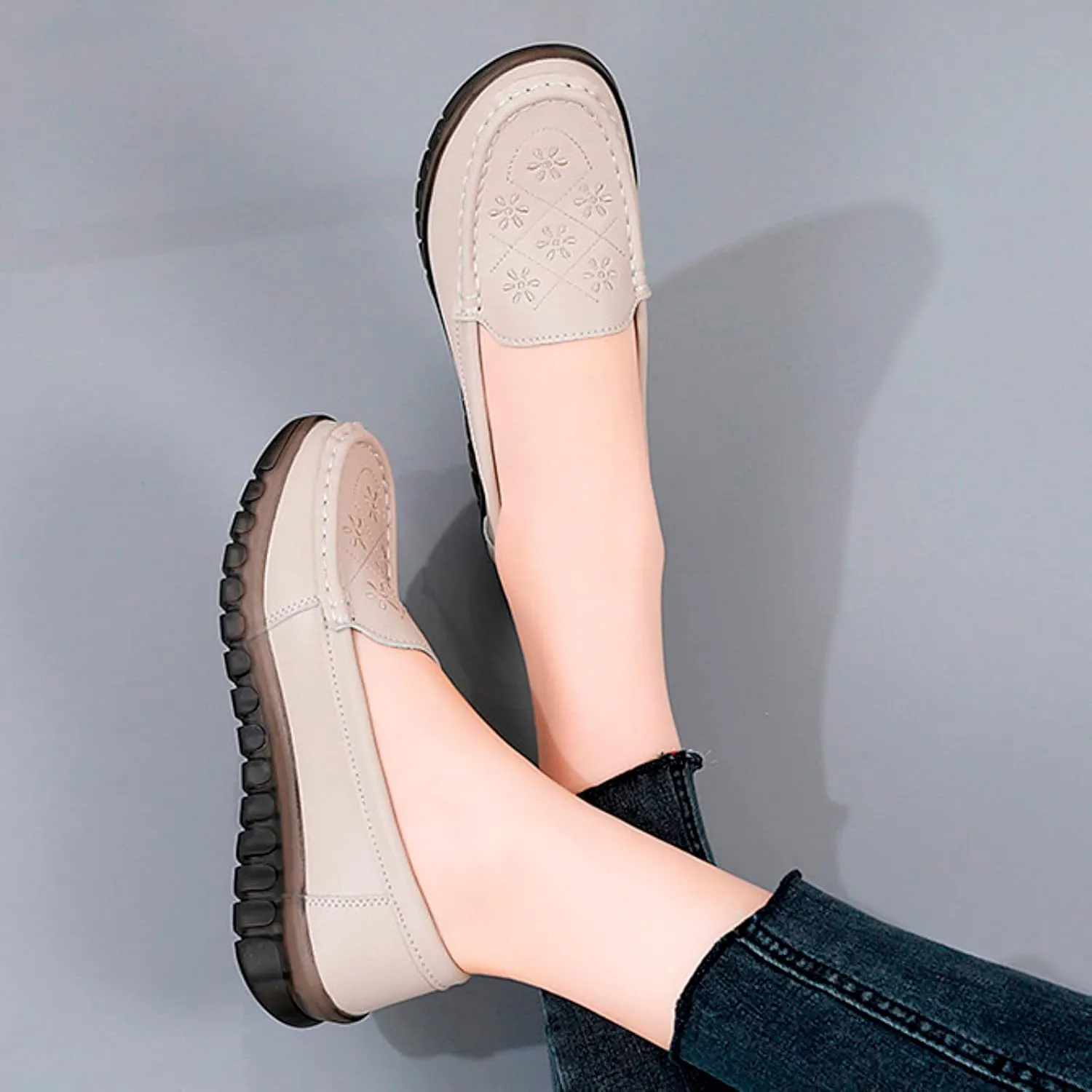 Barefoot Shoes Women Fashion Sneakers for Women 2024 Black Loafers Women Closed Head Cute Cozy Christmas Running Shoes Women Wide Toe Box Trendy Casual