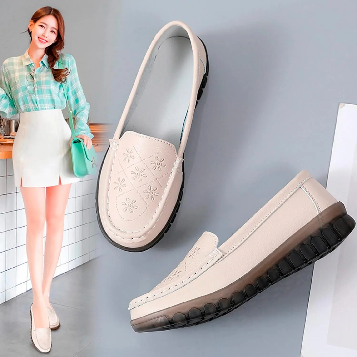 Barefoot Shoes Women Fashion Sneakers for Women 2024 Black Loafers Women Closed Head Cute Cozy Christmas Running Shoes Women Wide Toe Box Trendy Casual