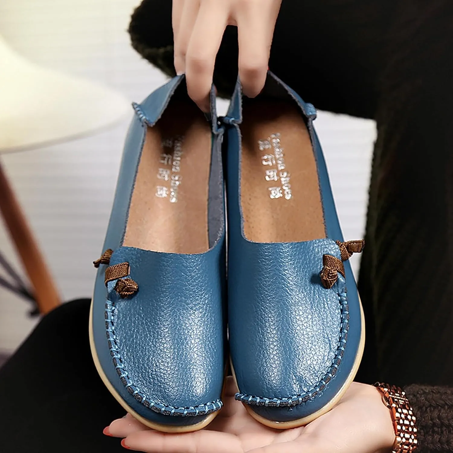 Barefoot Shoes Women Womens Sneakers Women Loafers Shoes for Work Fashion Casual Comfy Soft Christmas Tennis Shoes for Women Round Toe Flats Comfortable