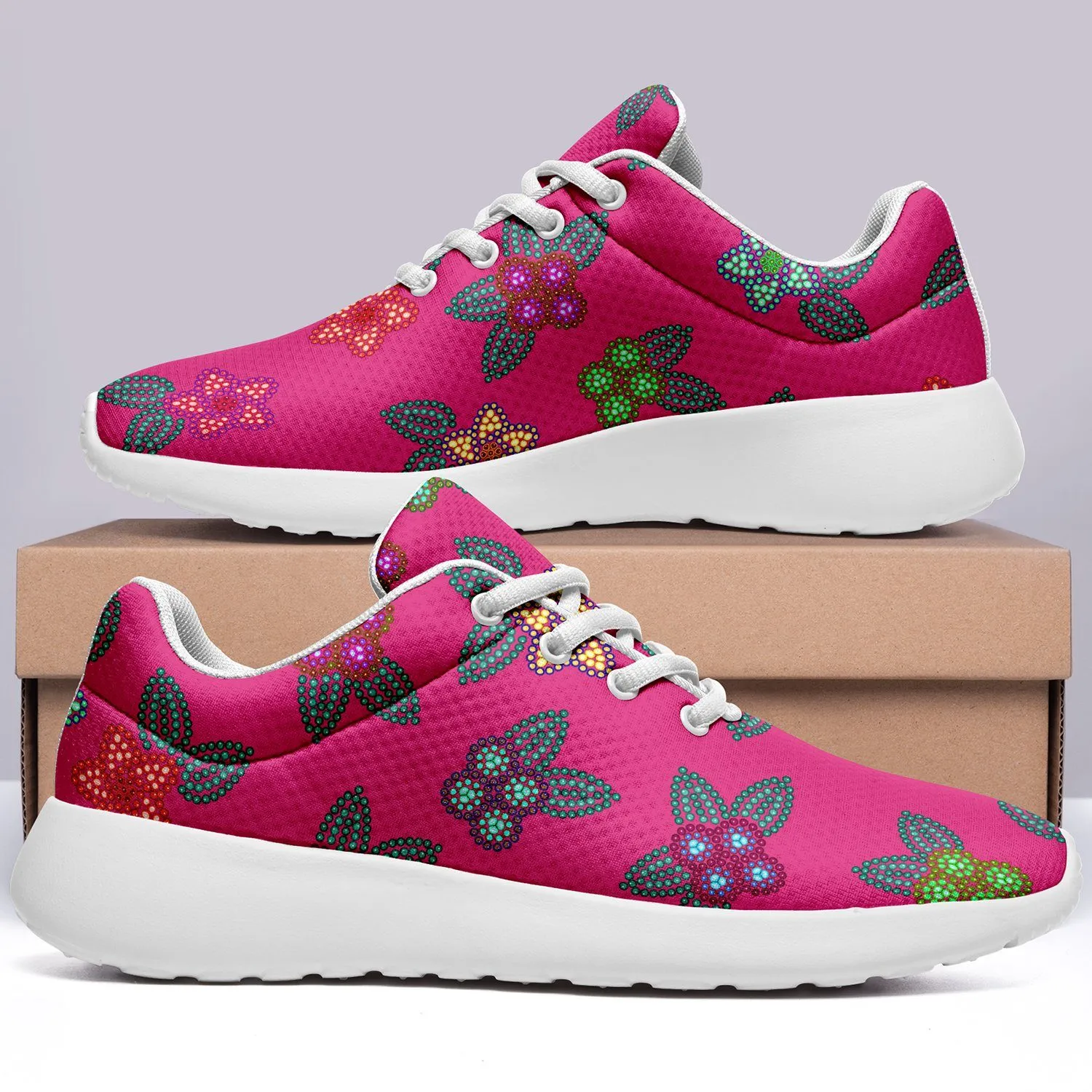Berry Flowers Ikkaayi Sport Sneakers