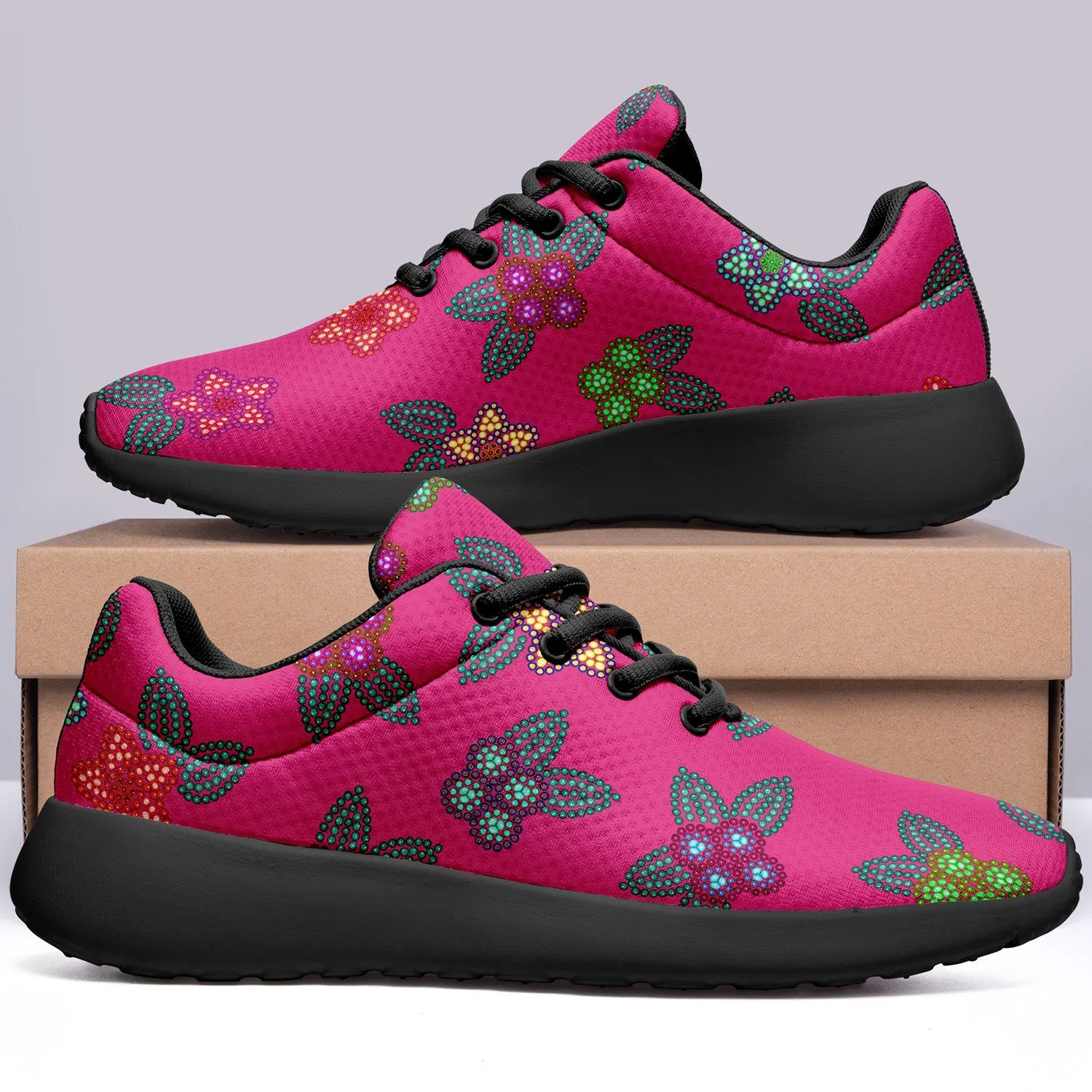 Berry Flowers Ikkaayi Sport Sneakers