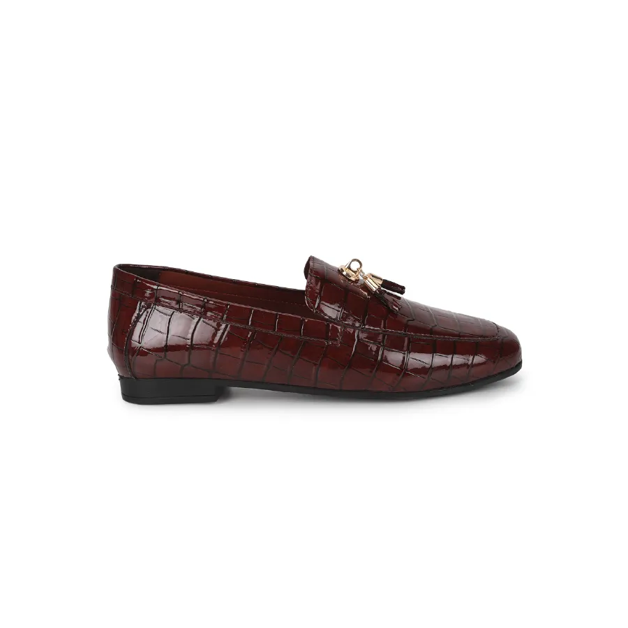 Bliss Casual Tassel Crocodile Printed
