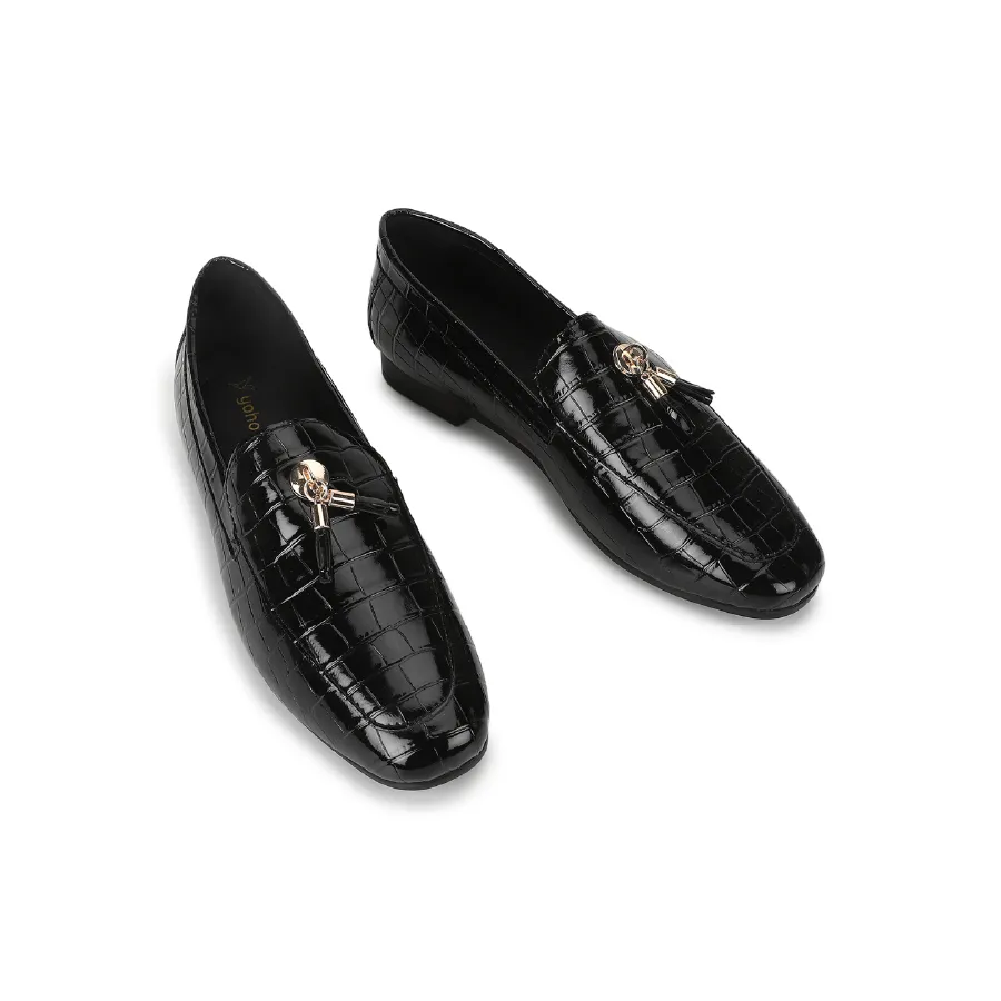 Bliss Casual Tassel Crocodile Printed
