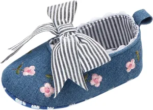 Bow Soft Floral Walking Girls Soft Non-Slip Shoes Shoes First Sandals Baby Baby Shoes Sandal