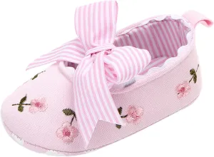 Bow Soft Floral Walking Girls Soft Non-Slip Shoes Shoes First Sandals Baby Baby Shoes Sandal