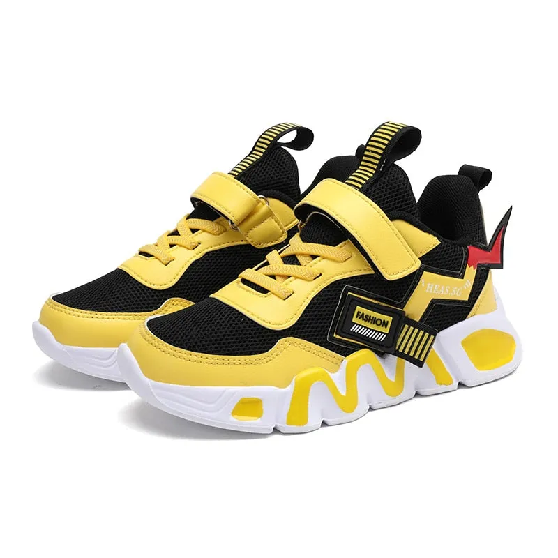 Boys Back To School Mesh Casual Sport Sneakers