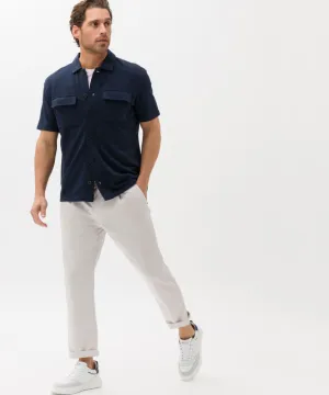 Brax Stanley Polo Overshirt - Sea