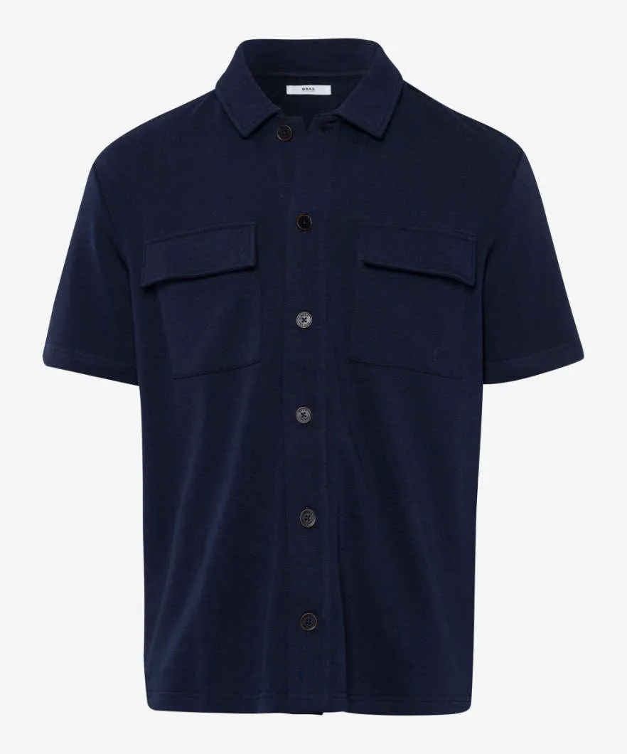Brax Stanley Polo Overshirt - Sea
