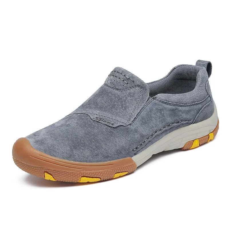 Breathable Men Leather Casual Shoes