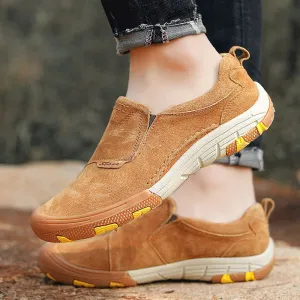 Breathable Men Leather Casual Shoes