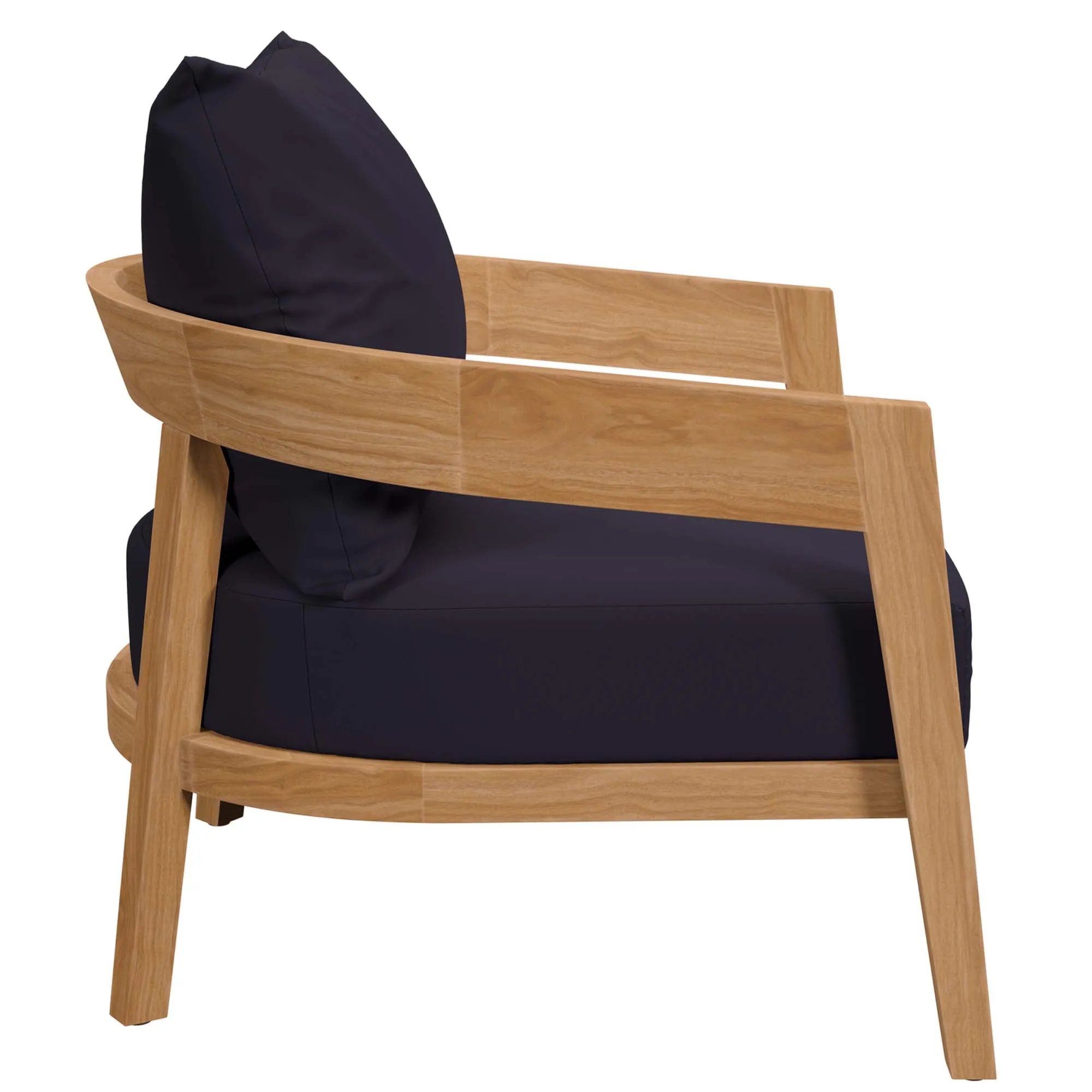 Brisbane Teak Wood Outdoor Patio Armchair by Modway