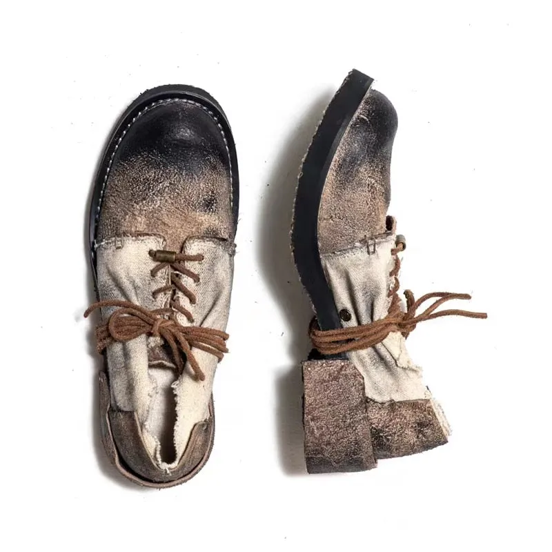 British Style Vintage Oxford Shoes