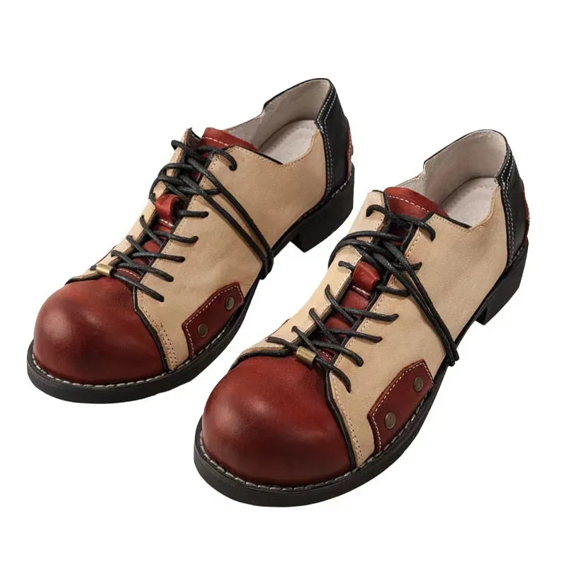 British Style Vintage Oxford Shoes