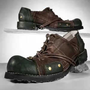 British Style Vintage Oxford Shoes
