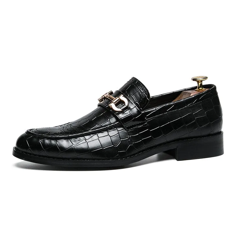 Brogue Luxury Men's Genuine Leather Dress Shoes