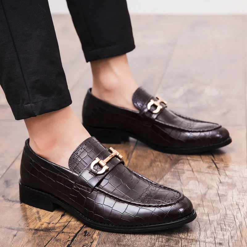 Brogue Luxury Men's Genuine Leather Dress Shoes