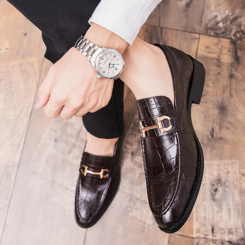 Brogue Luxury Men's Genuine Leather Dress Shoes