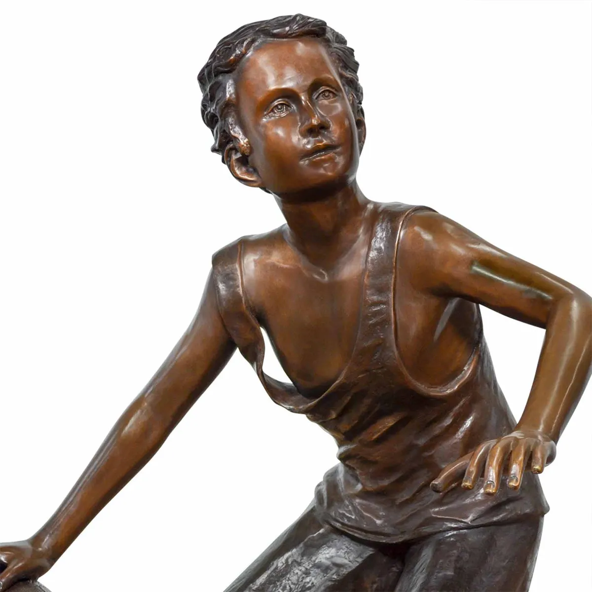 Bronze Basketball Statue