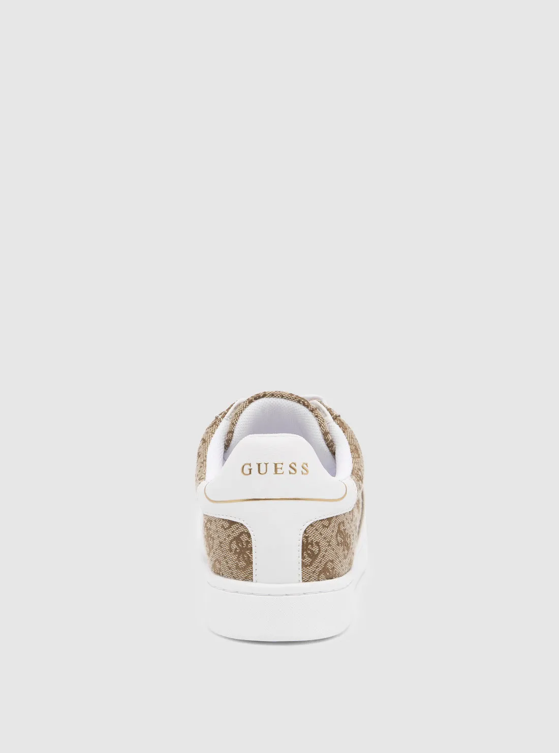 Brown Logo Jrone Low-Top Sneakers